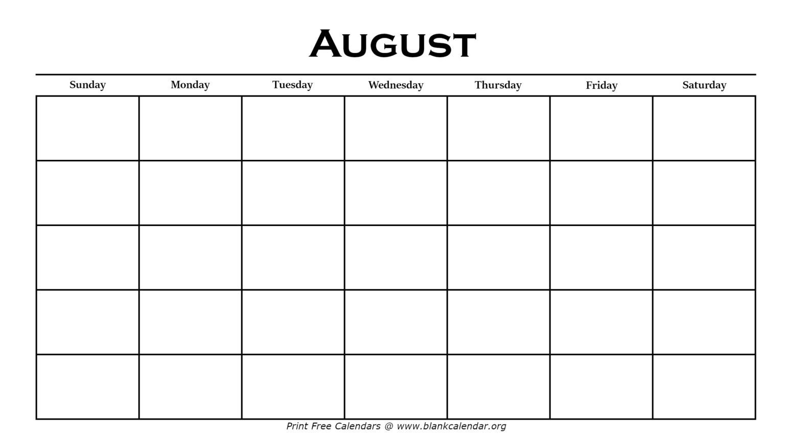 August Calendar Printable Sale 2024 CALENDAR PRINTABLE